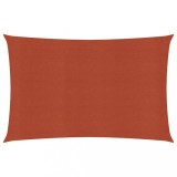 Gossi panza parasolar, caramiziu, 2,5x5 m, hdpe, 160 g/m2