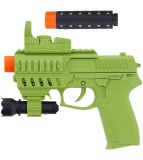 Pistol camuflaj Toi Toys cu lumini si sunete, Toi-Toys