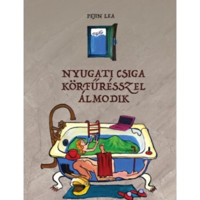Nyugati csiga k&amp;ouml;rfűr&amp;eacute;sszel &amp;aacute;lmodik - Pejin Lea foto