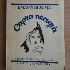 Emanoil Bucuta - Capra neagra (1938, prima editie)