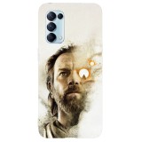 Husa compatibila cu Oppo A5 (2020) model Obi- Wan Kenobi, Silicon, TPU, Viceversa, Transparent, Carcasa