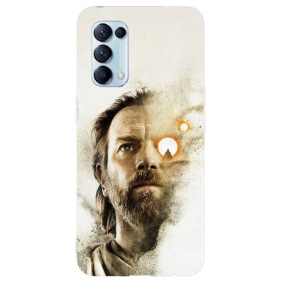 Husa compatibila cu Oppo A5 (2020) model Obi- Wan Kenobi, Silicon, TPU, Viceversa foto