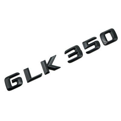 Emblema GLK 350 Negru, pentru spate portbagaj Mercedes foto