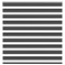 Gossi jaluzea tip zebra neagra latime tesatura 140,9 cm poliester