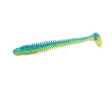 Năluca soft Crazy Fish Vibro Worm 85mm culoare 40d Squid