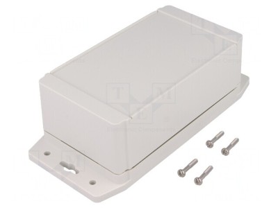 Carcasă Universală cu Lame de Fixare 91x159x62mm Gri foto