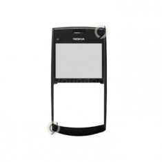 Copertă frontală Nokia X2-01, gri închis