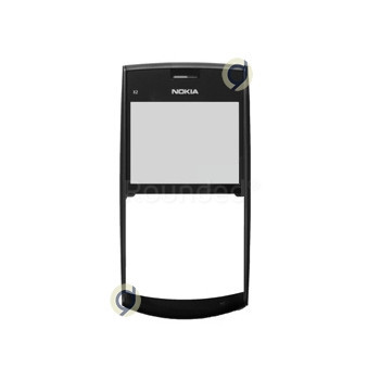 Copertă frontală Nokia X2-01, gri &amp;icirc;nchis foto