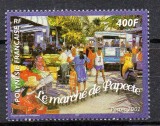 POLINEZIA FRANCEZA 2002, Piata din Papeete, serie neuzata, MNH, Nestampilat