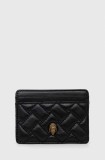 Kurt Geiger London carcasa din piele femei, culoarea negru