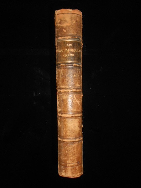 LUI TITU MAIORESCU OMAGIU. 15 FEBRUARIE 1900 (1900, prima editie)