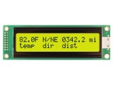 LCD Alfanumeric 20x2 Galben-Verde LED