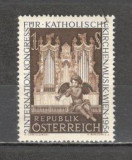 Austria.1954 Congres international de muzica bisericilor catolice MA.581