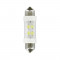 Bec tip LED 24V sofit cu 4 leduri 11x38mm SV8,5-8 2buc - Alb LAM98358