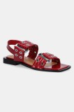 Steve Madden sandale Saria-E femei, culoarea rosu, SM19000132