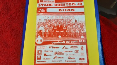 program Stade Brestois - Dijon foto