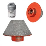 Freza tip carota diamantata piatra gresie faianta beton 20-48mm M14 (S11855)