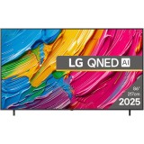 Televizor Smart LG QNED 86QNED80A3A, 218 cm, Ultra HD 4K, Negru, Clasa E