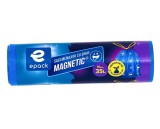 Saci menajeri cu snur, magnetic, 35 L, 15 buc rola, Epack