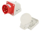 Conector alimentare AC trifazat 16A 400V IP44