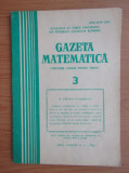 Revista Gazeta Matematica. Anul LXXXVIII, nr. 3 / 1983