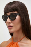 Saint Laurent ochelari de soare femei, culoarea maro, SL 676
