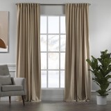 Set de 2 draperii Lilijan Home &amp; Curtain, poliester, bej, 140 x 265 cm