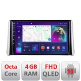 Navigatie Android Toyota RAV4 2018+ QLED 4GB RAM 64GB CarPlay