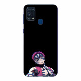 Husa compatibila cu Samsung Galaxy M21S, M31 Silicon Gel Tpu Model Demon Slayer Akaza