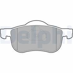 DELPHI LP1458 set placute frana,frana disc