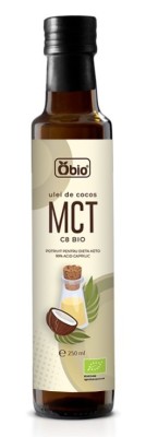 Ulei de cocos mct c8 bio 250ml Obio foto