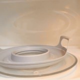 Suport Practic pentru Cuptor cu Microunde, Cu Manere Laterale, Design Centru Ridicat