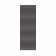 vidaXL Jaluzea plisată negru 50x150 cm Lățime țesătură 49,4cm poliester 4015133