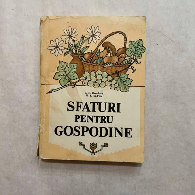V. E. Drozdova - Sfaturi pentru gospodine foto