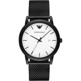 Ceas Barbatesc Emporio Armani Classic AR11046, Inox, 43mm, Quartz, Analog, Rezistent la apa 5ATM