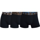 Boxeri Barbati CR7 Cristiano Ronaldo Basic Negri Mix 3 Buc XL