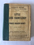 Carte veche: Little Lord Fauntleroy, Frances Hodgson Burnett, Leipzig 1887