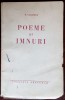NICU CARANICA - POEME SI IMNURI (Debut 1939) - Editie Princeps, Colectia Abecedar, Iscalitura