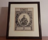 Gravura Hendrik Hondius I| piesa Rara din 1597