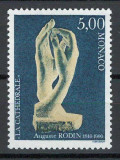 Monaco 1990 Mi 1989 MNH - 150 de ani de la nașterea lui Auguste Rodin, Nestampilat