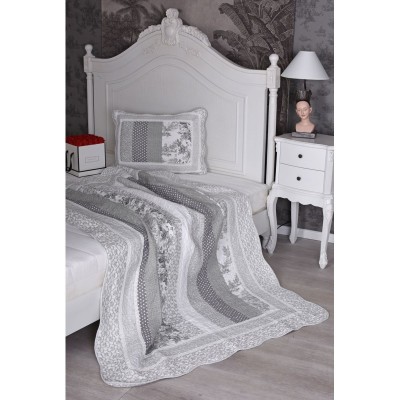 Pled din bumbac cu model deosebit KDM016 foto