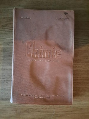CHIMIE (Manual cls. A X-a) &amp;ndash; MARGARETA BUZNEA s.a. (1962) foto
