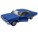 Macheta Chevrolet Impala, albastru 1/36 fara cutie