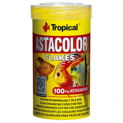 TROPICAL Astacolor 500 ml / 100g - pentru intensificarea coloritului &amp;ndash; pentru pești discuși foto