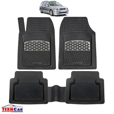 Opel Astra G Covorase Auto TeamCar&amp;reg; Tip Tăviță Compatibile (1998&amp;ndash;2009) - Combi Silver foto