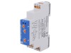 Timer Programabil 1s-100h SPDT 250VAC/8A 12-240V