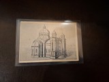 Fotografie tip carte postala , Proiectul bisericii noul Dej - (necirculata)
