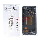 LCD+Touchscreen cu Rama Samsung Galaxy A55 5G / A556 NAVY Original Service Pack