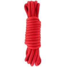 Sfoara Bondage Rope 5 m, Rosu, Passion Labs