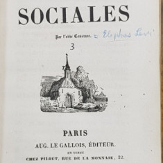 Doctrines religieuses et sociales par L'Abbe Constant - Paris, 1841